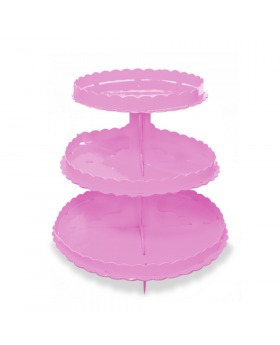 STAND CUPCAKE ROSADO/50