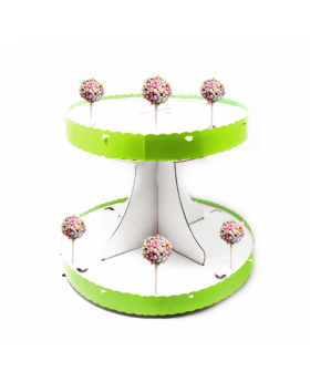 STAND POPS PISTACHO/100