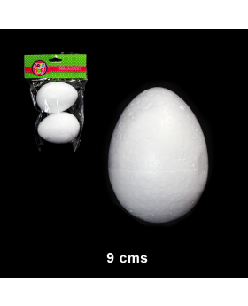 ST 2 HUEVO PLUMAVIT 9 CMS/200