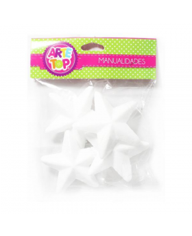 SET X 4 ESTRELLA PLUMAVIT 8,5 CMS X 1/200