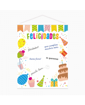 PERGAMINO CUMPLEAÑOS /120