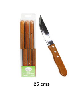 CUCHILLO CARNE SET6U /240