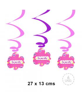 ESPIRAL X6 DE BABY SHOWER