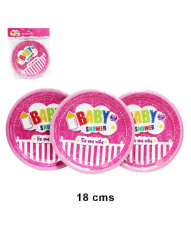 PLATO x 10 DE BABY SHOWER/ 100