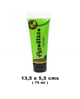 PINTURA ACRILICA 75ML PISTACHO /72