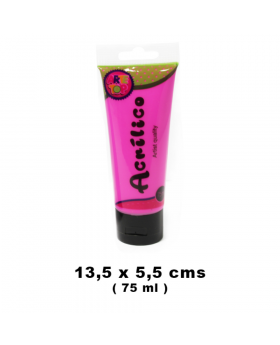PINTURA ACRILICA 75ML FUCSIA /72