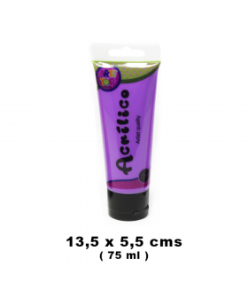 PINTURA ACRILICA 75 ML LILA /72