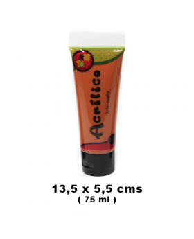 PINTURA ACRILICA 75 ML OCRE /72