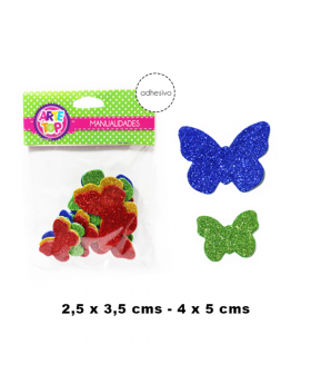 GOMA EVA FIGURAS FLOR ESTRELLA SHINE /240