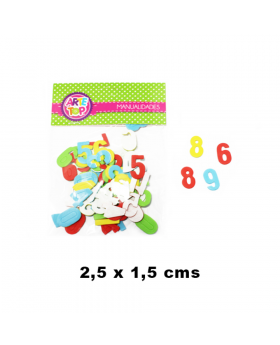 GOMA EVA FIGURAS NUMEROS /240