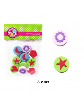 GOMA EVA FIGURAS RELIEVE /240