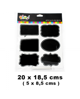 ETIQUETA ADHESIVA CON MARCADOR SET12U /240
