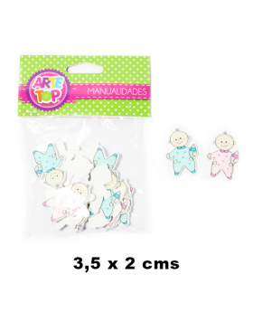 MANUALIDADES BEBE MAMADERA 2*3,5 24 PCS /480