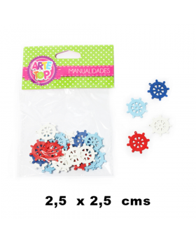 PAQUETE TIMON MIXTO 2,5 CM 24 PCS /480