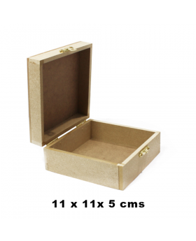 CAJITA MADERA 11*11 /100
