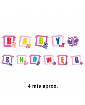 BANNER BABY SHOWER NIÑA