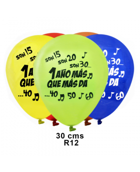 GLOBO 1 AÑO209O MAS193S X 25/ 100