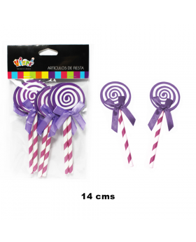 BOMBILLA DULCE LILA /200