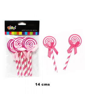 BOMBILLA DULCE ROSADO