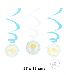 ST DECO COLGANTE ESPIRAL MI BAUTIZO
