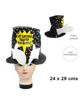 UN GORRO SOY SOLTERO Y HAGO LO QUE QUIERO