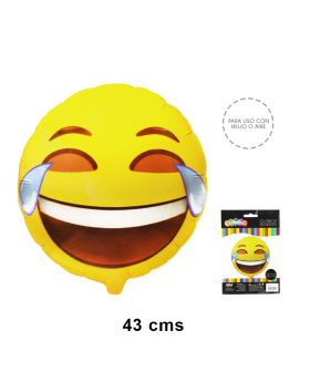 GLOBOS HELIO EMOTICON RISA/240