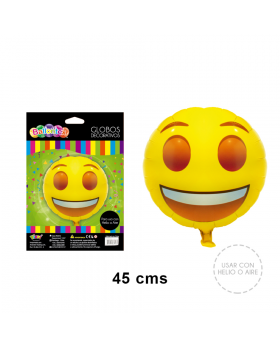 GLOBOS HELIO EMOTICON SONRIENDO/240