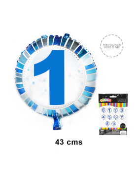 GLOBOS HELIO REDONDO N°1 /240