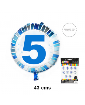 GLOBOS HELIO REDONDO N°5 /240