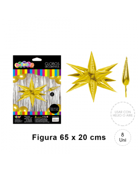 GLOBO METAL ESTRELLA