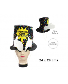 GORRO SOY SOLTERO HAGO LO QUE QUIERO