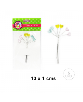 SET MARIPOSA PLASTICO/300