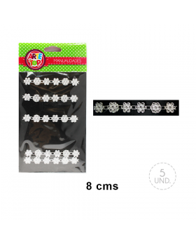 SET ROSAS SILVER/300