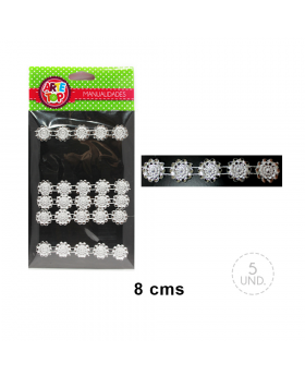 SET MANDALA SILVER/300