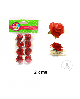 SET FLORES GANCHO/300