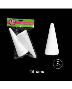 CONO PLUMAVIT 15CM SET2U /200