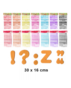 ST LETRAS Y NUMEROS EVA/600