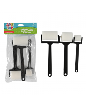 RODILLOS MANUALIDADES 3 TAMAÑOS /360