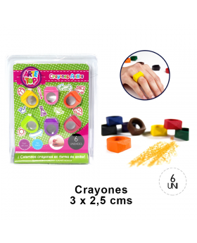 ANILLOS CRAYON SET6U /72