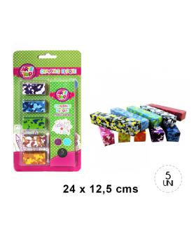 CRAYON MULTICOLOR SET5U /96