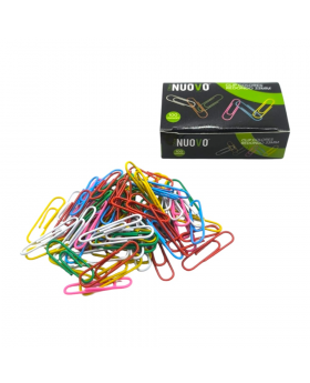 CLIP REDONDO 33MM COLORES SET100U /300