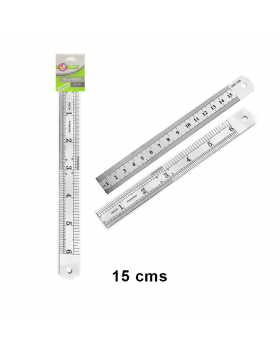 REGLA METALICA 15CM/1200