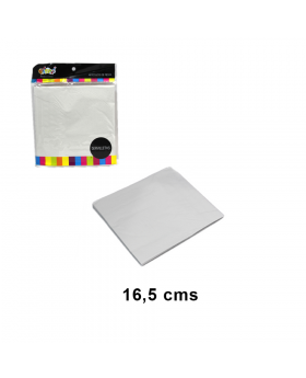 SERVILLETA GDE  COLOR PLATA/240