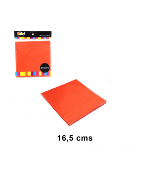 SERVILLETA GDE COLOR ROJO/240