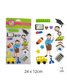 ST 12UN STICKER EVA PROFESORA/300