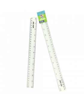 REGLA TRANSPARENTE 30CM /1200