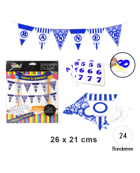 BANNER PERSONALIZADO AZUL/120