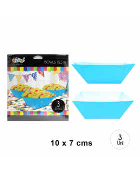 BOWL PAPEL CELESTE SET3U /240