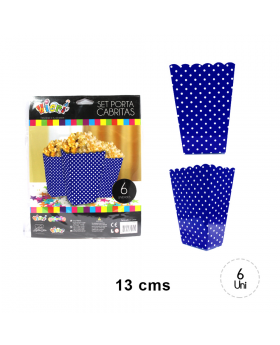 ST 6 PORTA CABRITAS POLKA AZUL/120