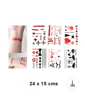 ST TATUAJE LADYS HALLOWEEN/600